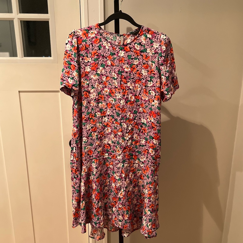 Ann Taylor Womens Floral Dress